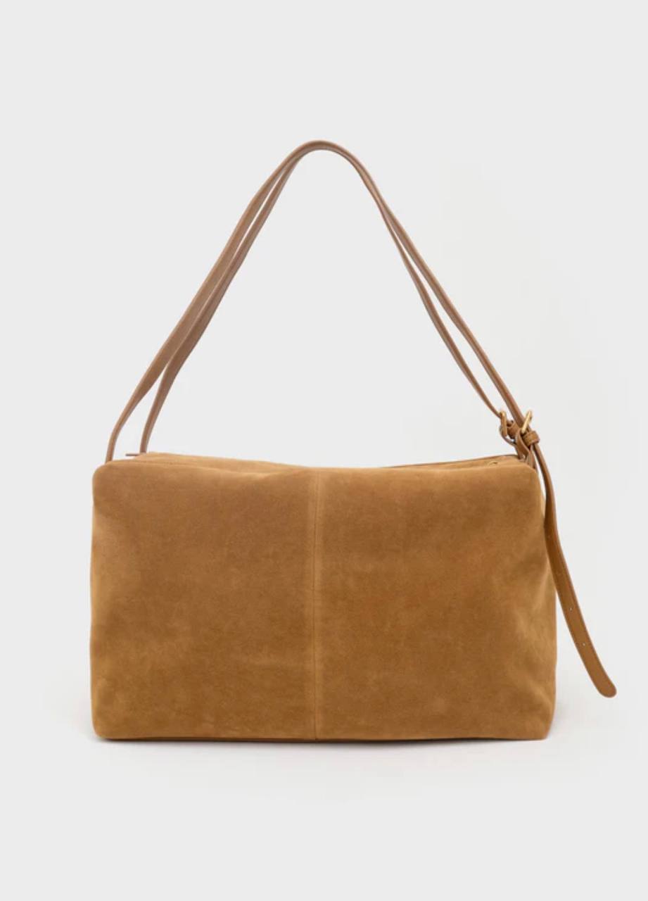 BORSA JUNE A SPALLA SCAMOSCIATO