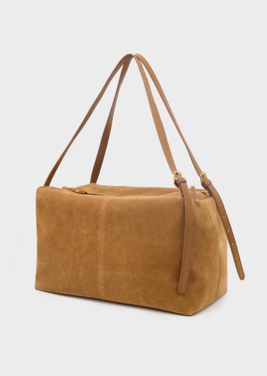 BORSA JUNE A SPALLA SCAMOSCIATO